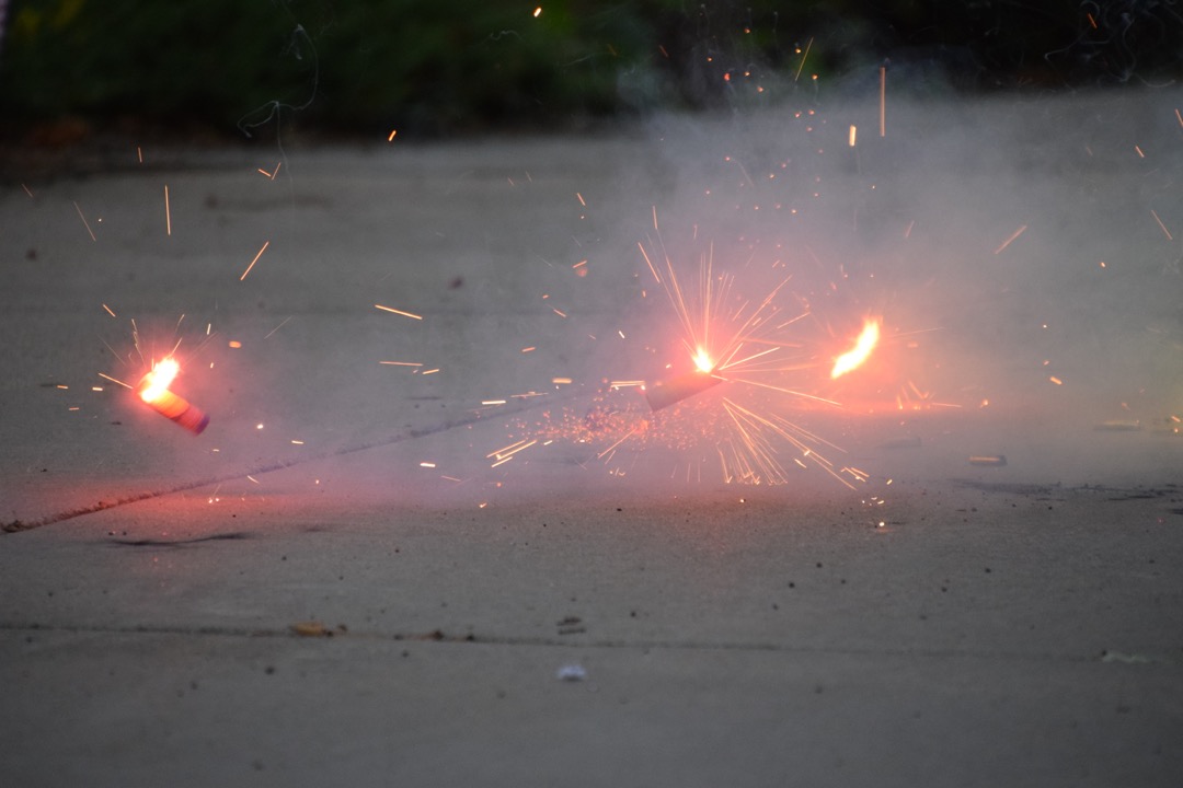 Jumping and sparking