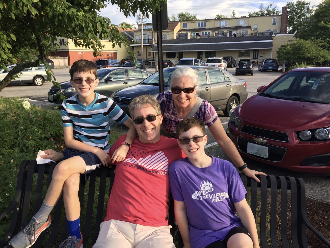 All 4 of us