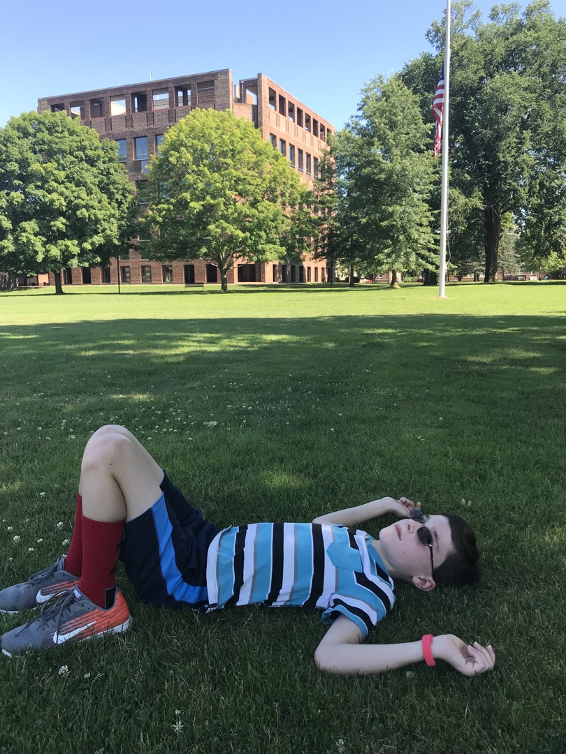 Hot day in Exeter
