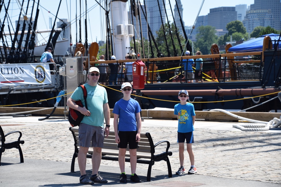 Visiting the USS Constitution