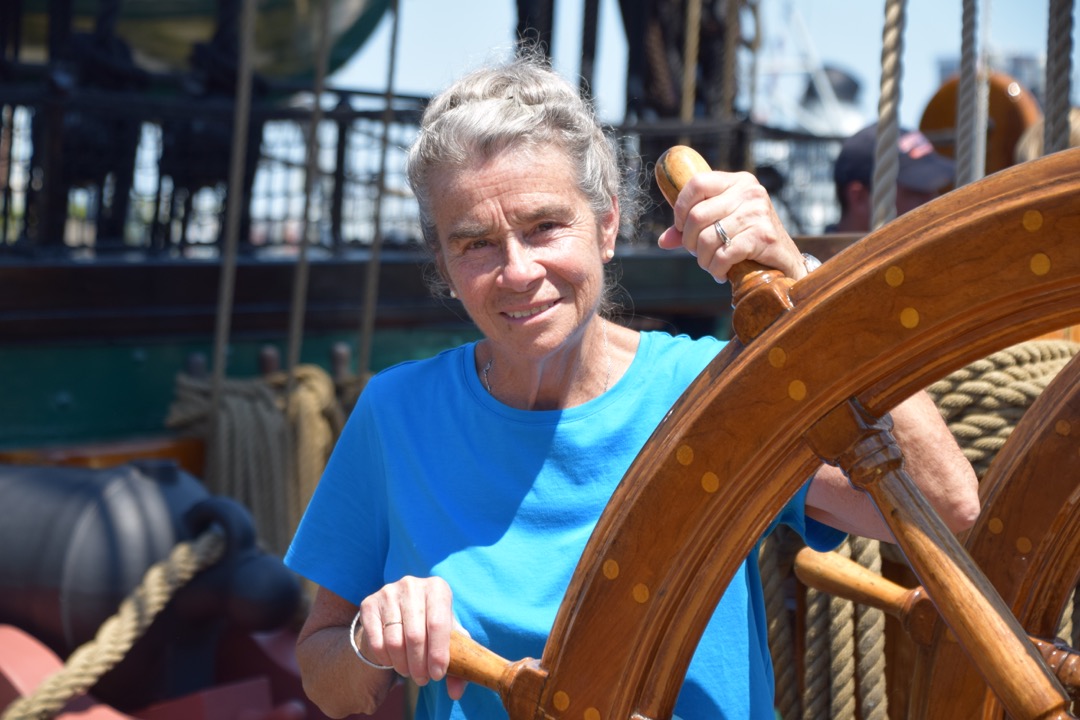 Memere has the wheel