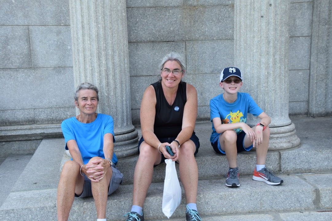 Relaxing at Bunker Hill