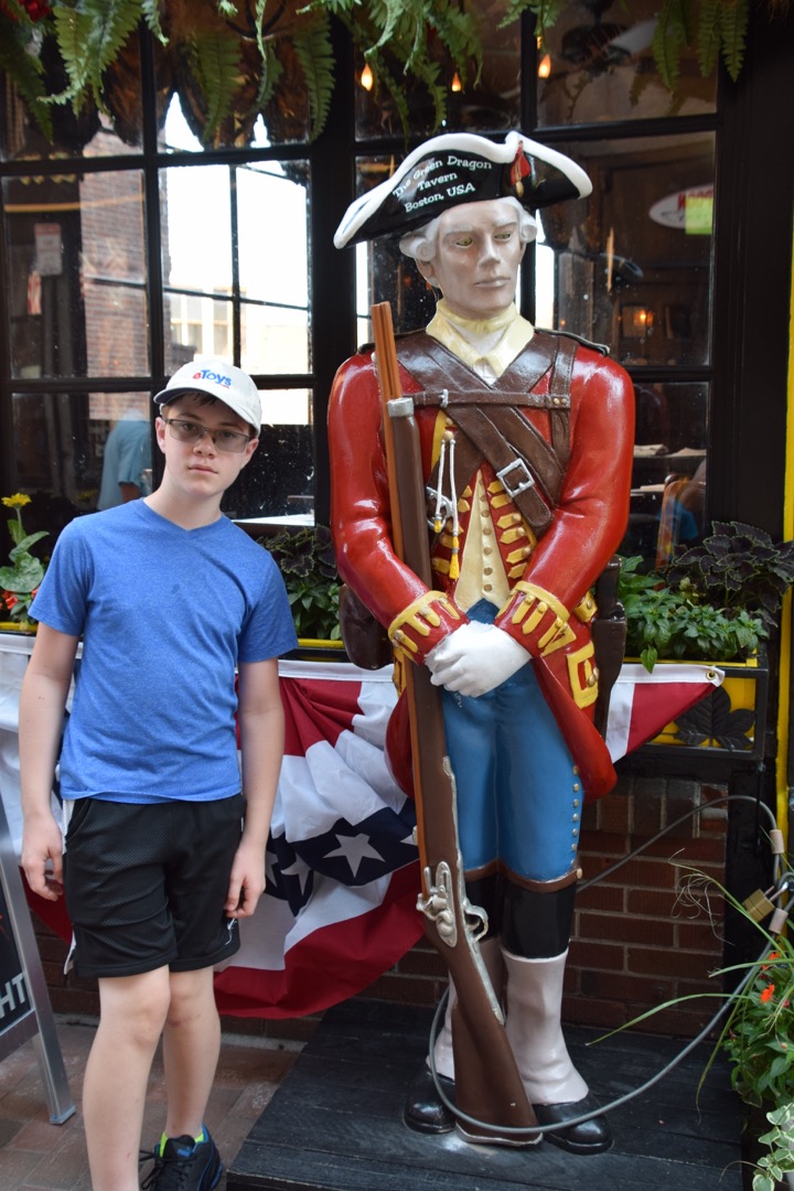 Tim and friend