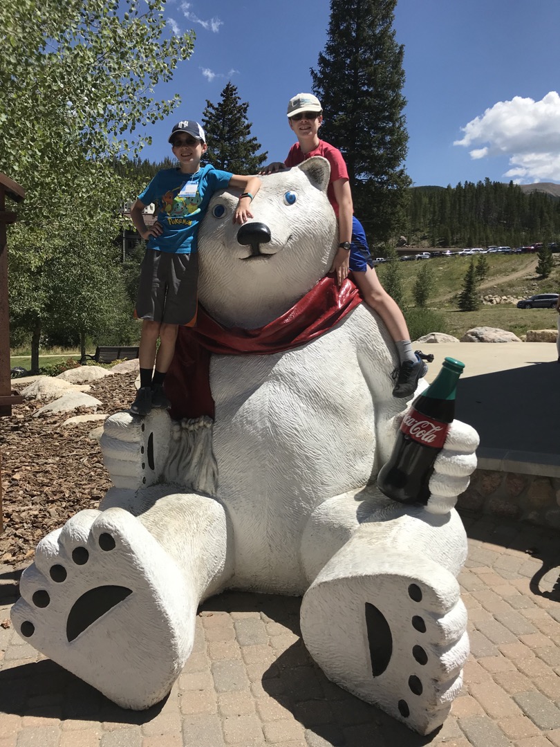 Winter Park Coke bear