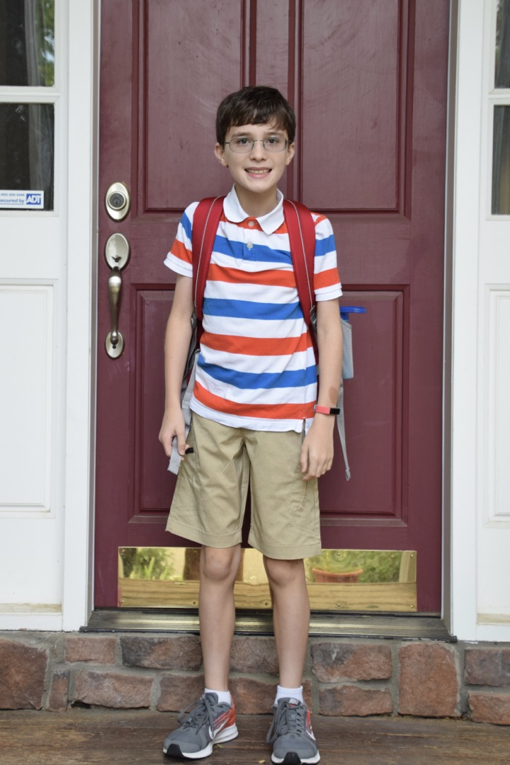 First day of 6th grade