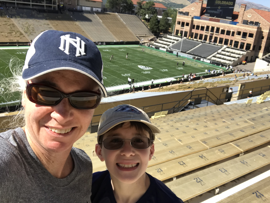 Go UNH! They played Colorado in Boulder