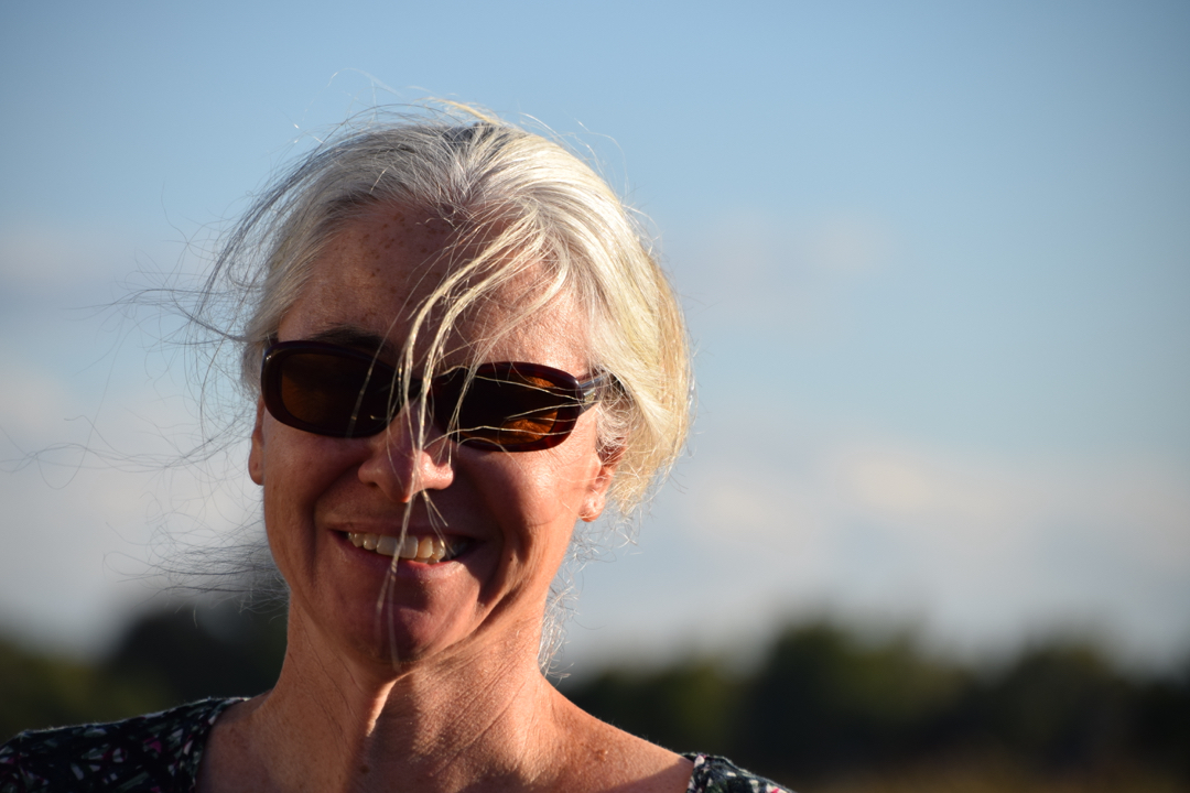 Windblown Mom