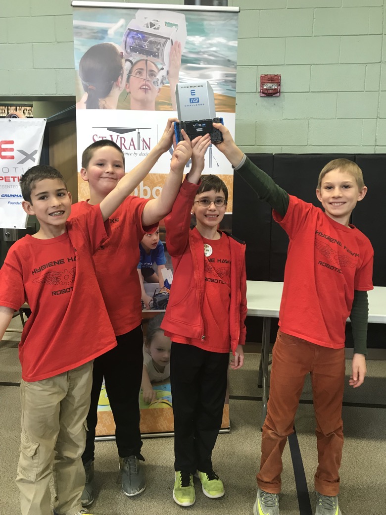 Ted's team won the Judges Award!