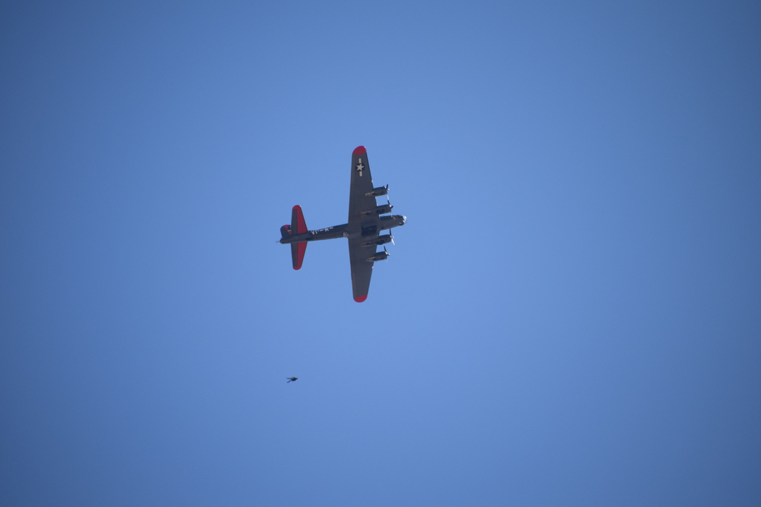 First jumper from the B-17