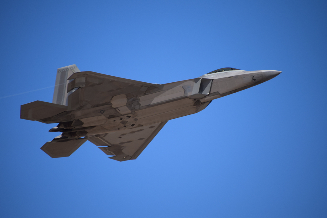 Cruising overhead
