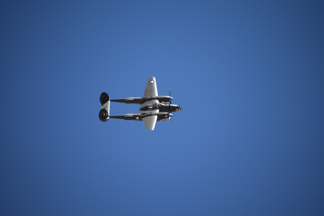 Shining on the P-38