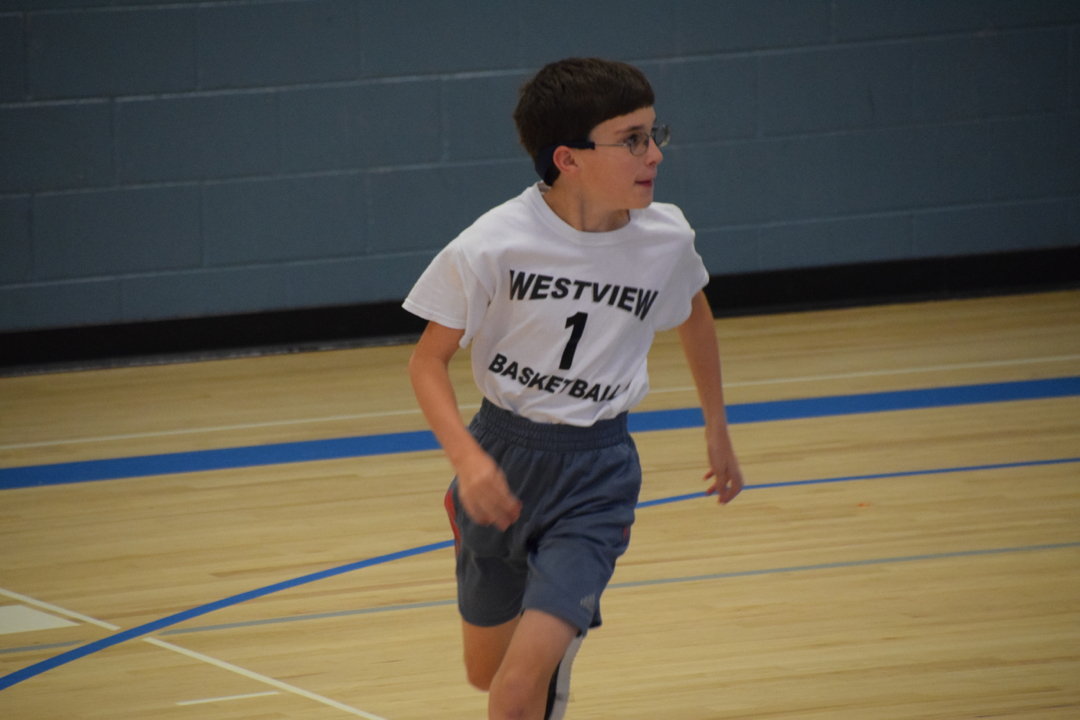 Middle school basketball time