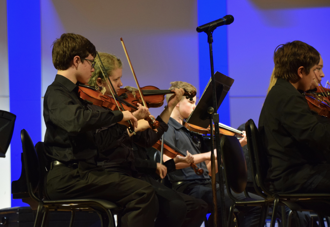 1st violins
