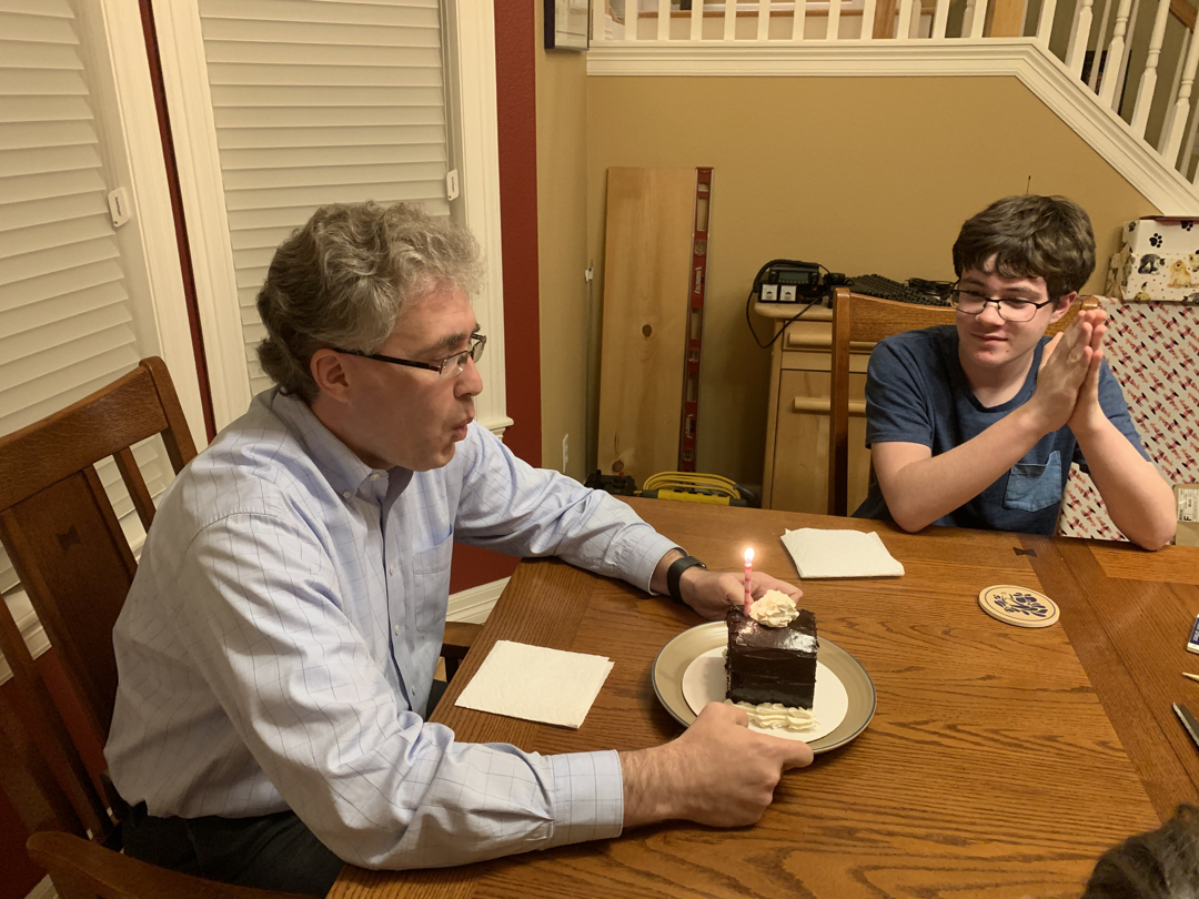 Tiny birthday cake