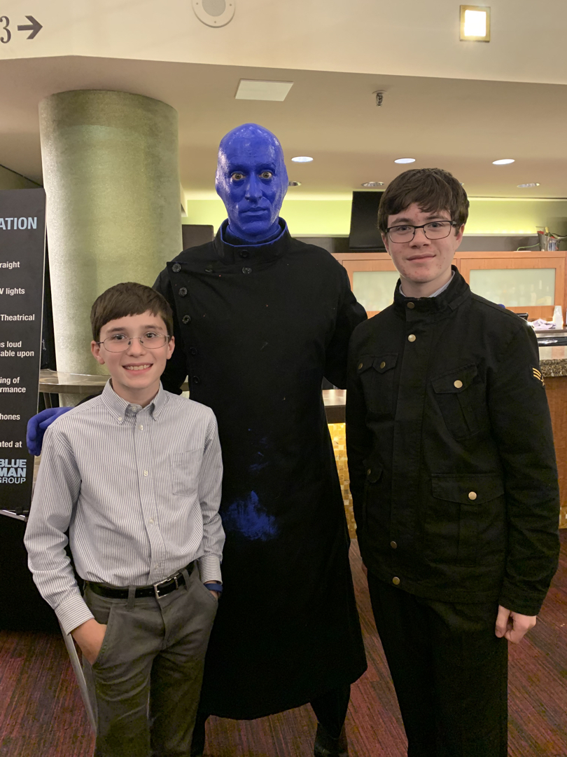Blue Man Group!