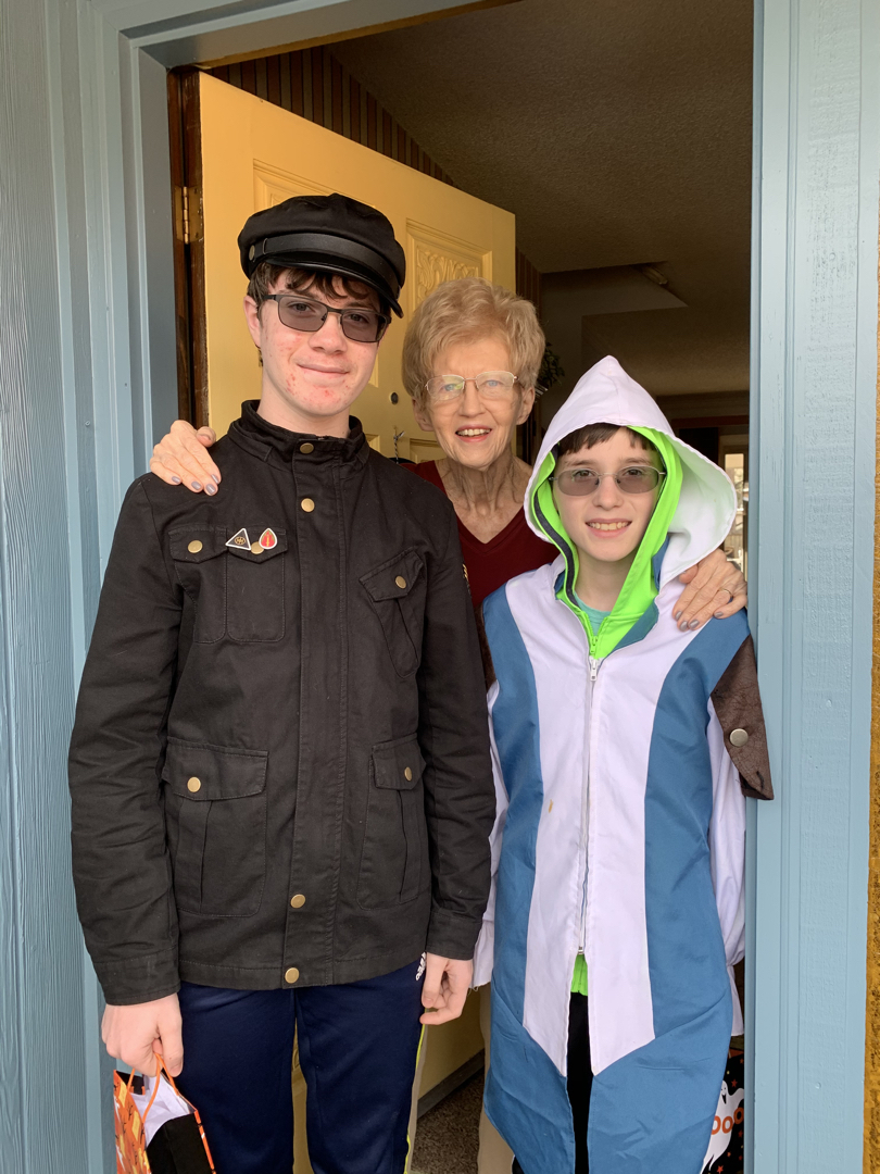Better late than never to trick or treat