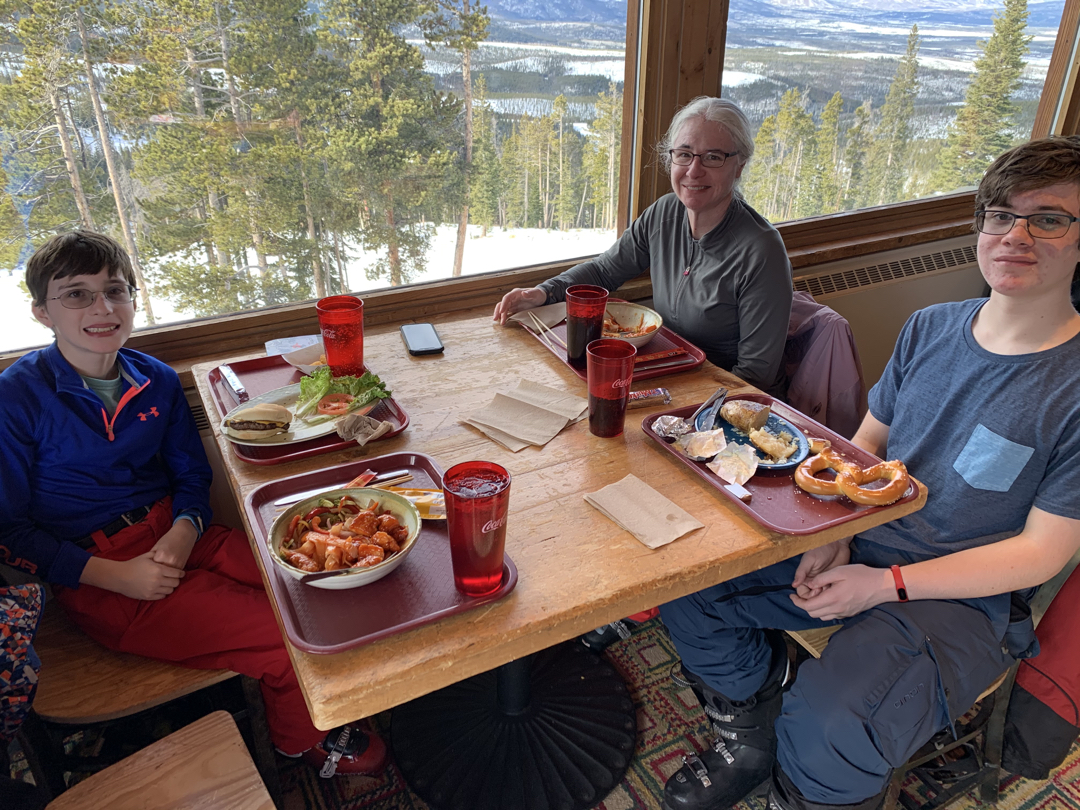 Lunch at 10,000 feet