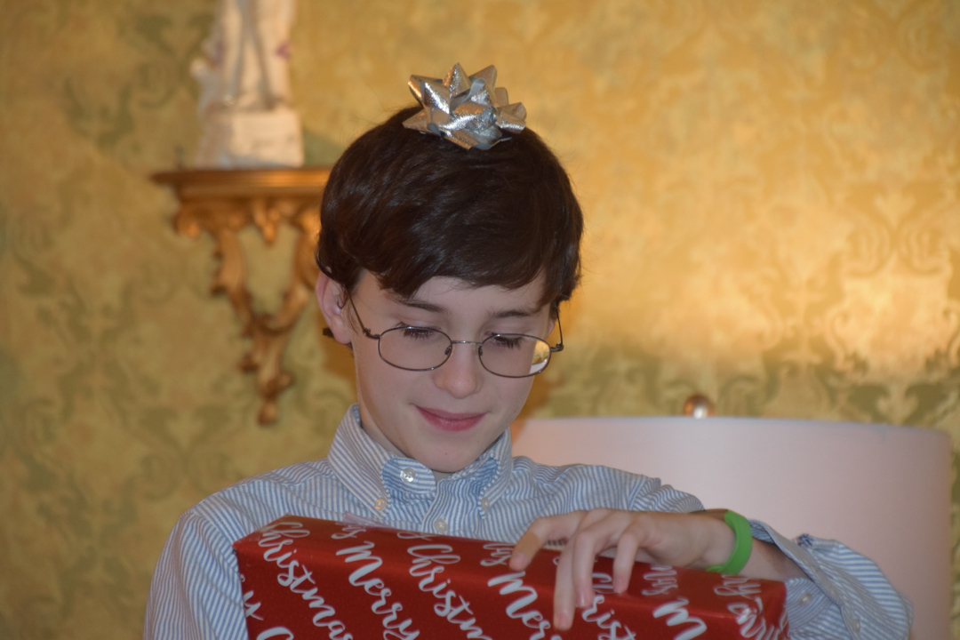 He's a present