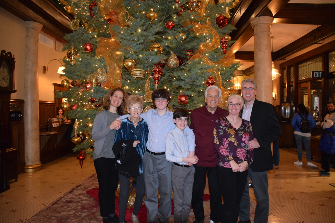 Christmas tree at the Hotel Bolderado