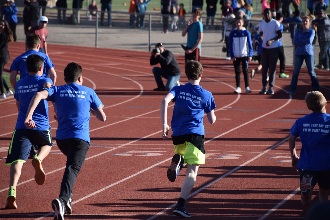 Tim's second in his heat