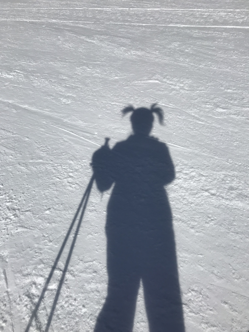 Mom's hairdo shadow