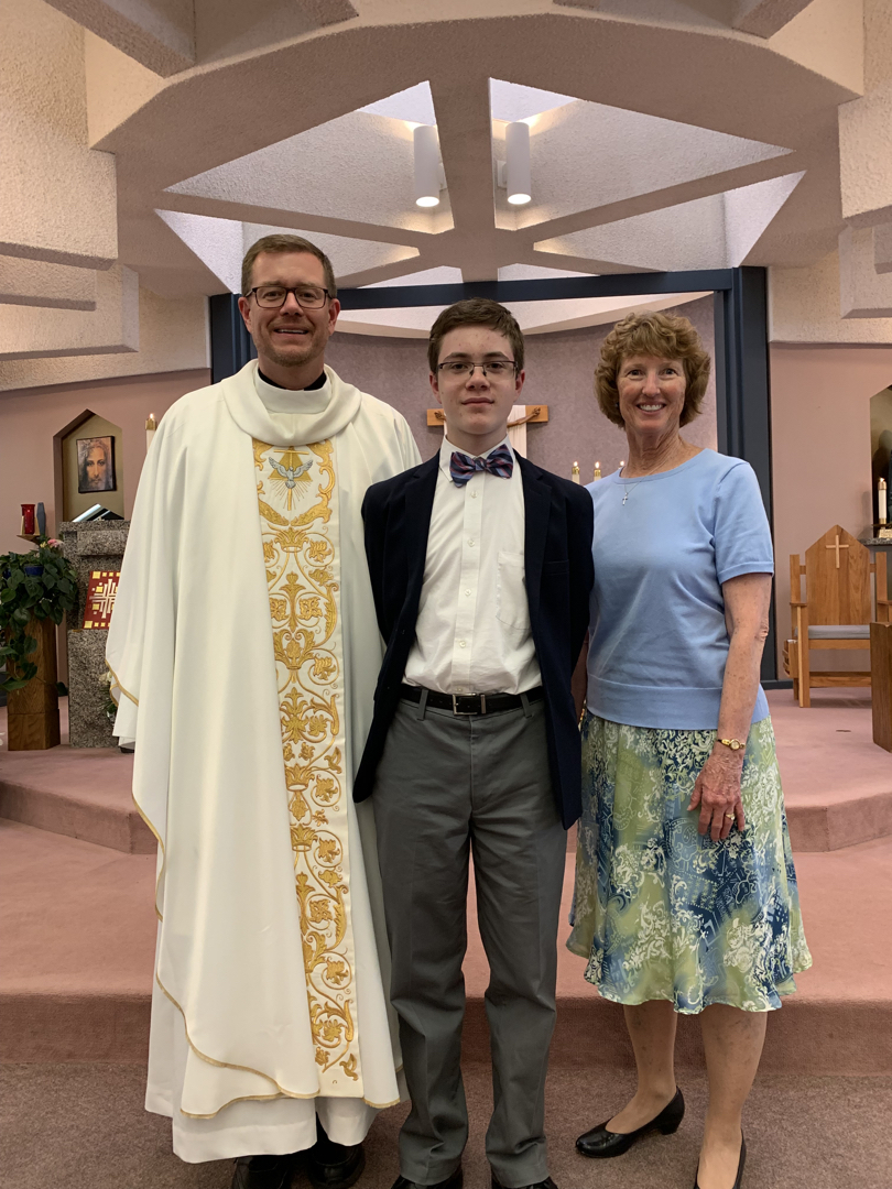 With Father Randy