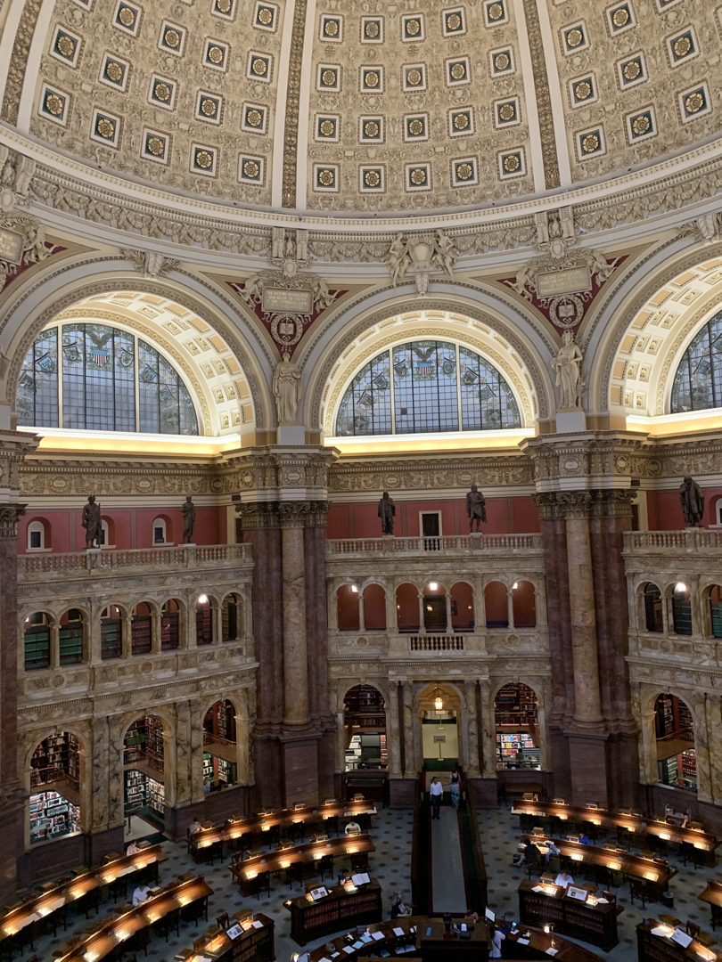 Main restricted research area at the Library of Congress