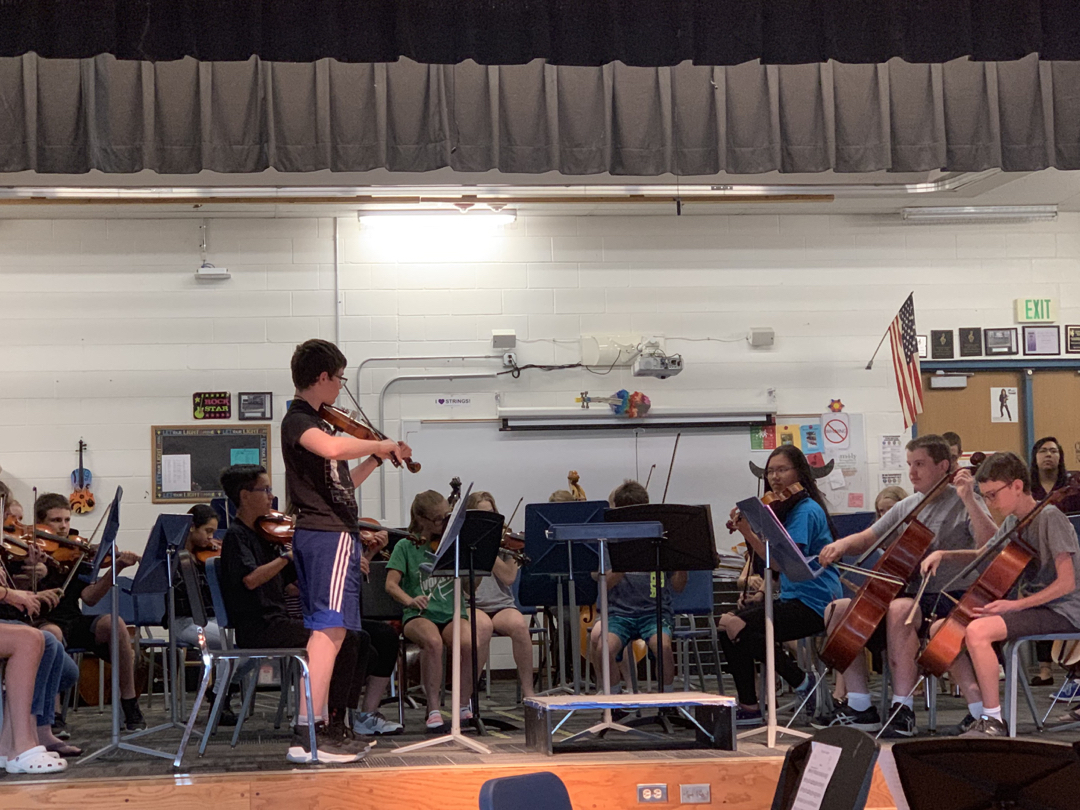 Summer orchestra concert - Tims tunes the group