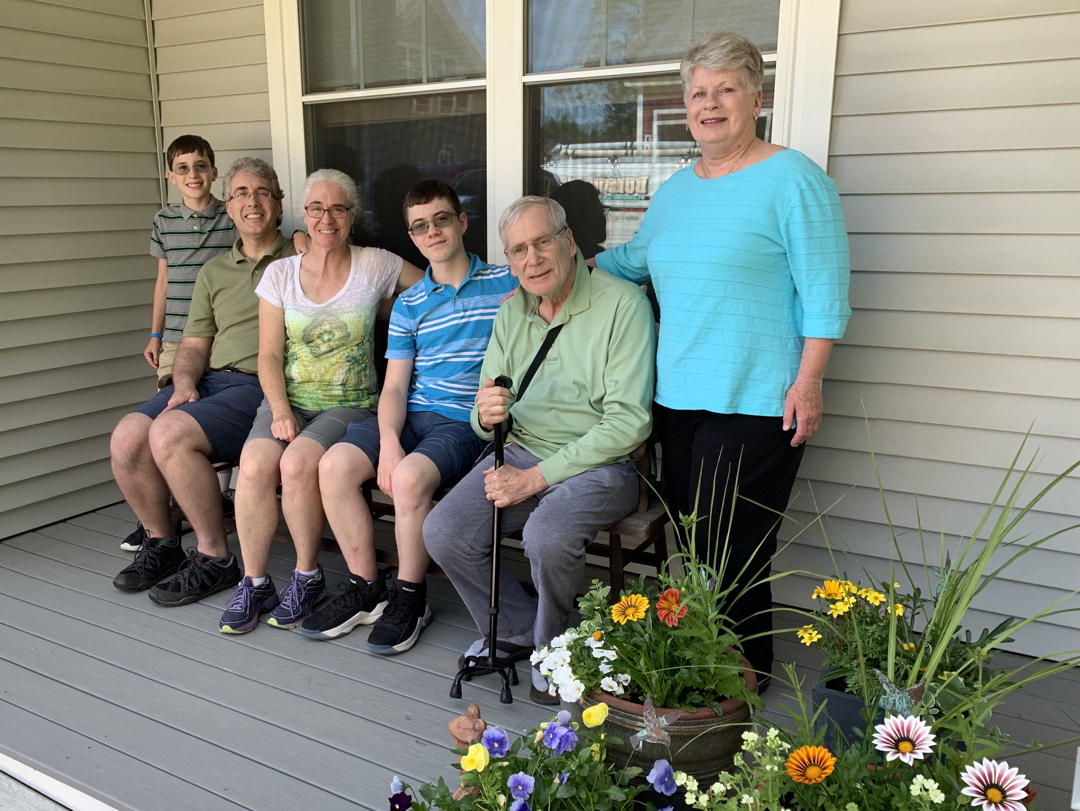Paul and Sue's porch