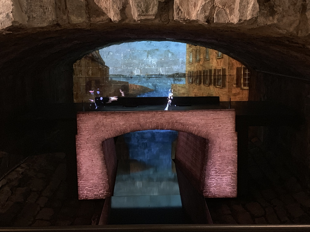 Cool displays in the sewers