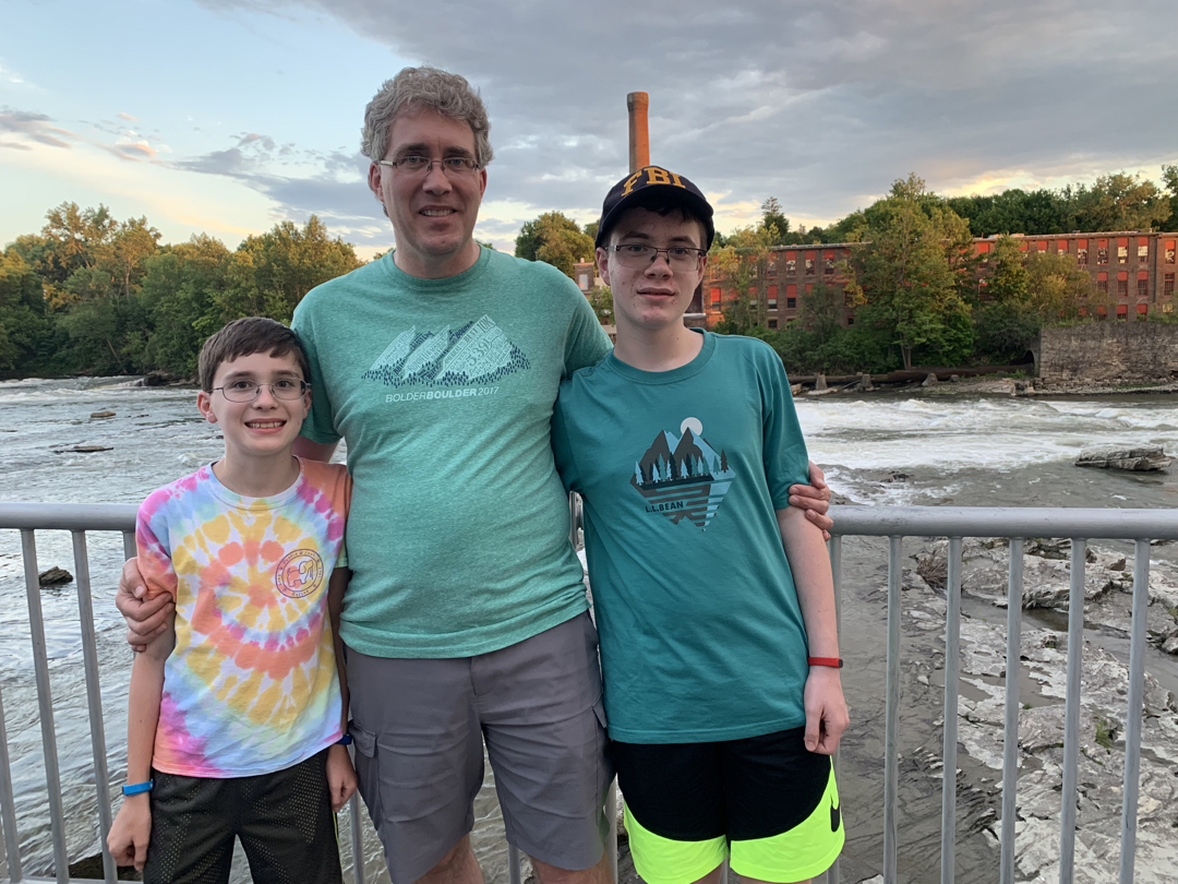 At the Winooski Falls