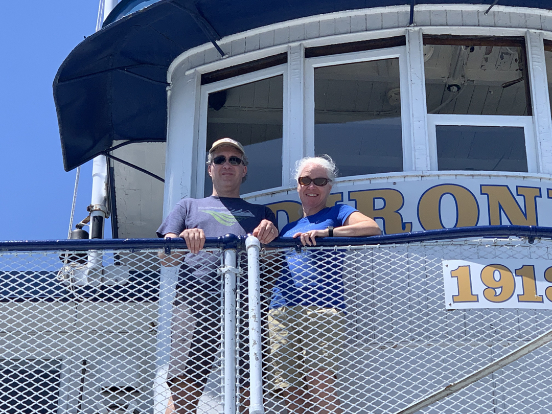 Cruising on our anniversary