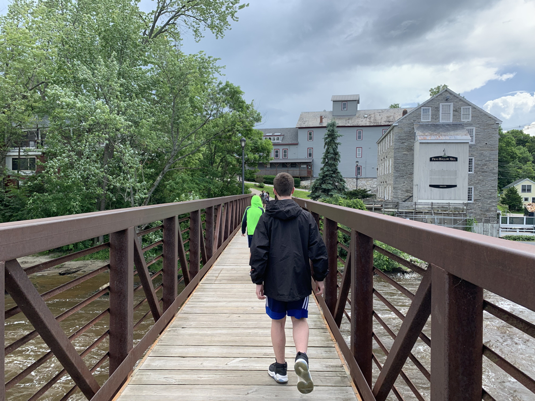 Over the river in Middlebury