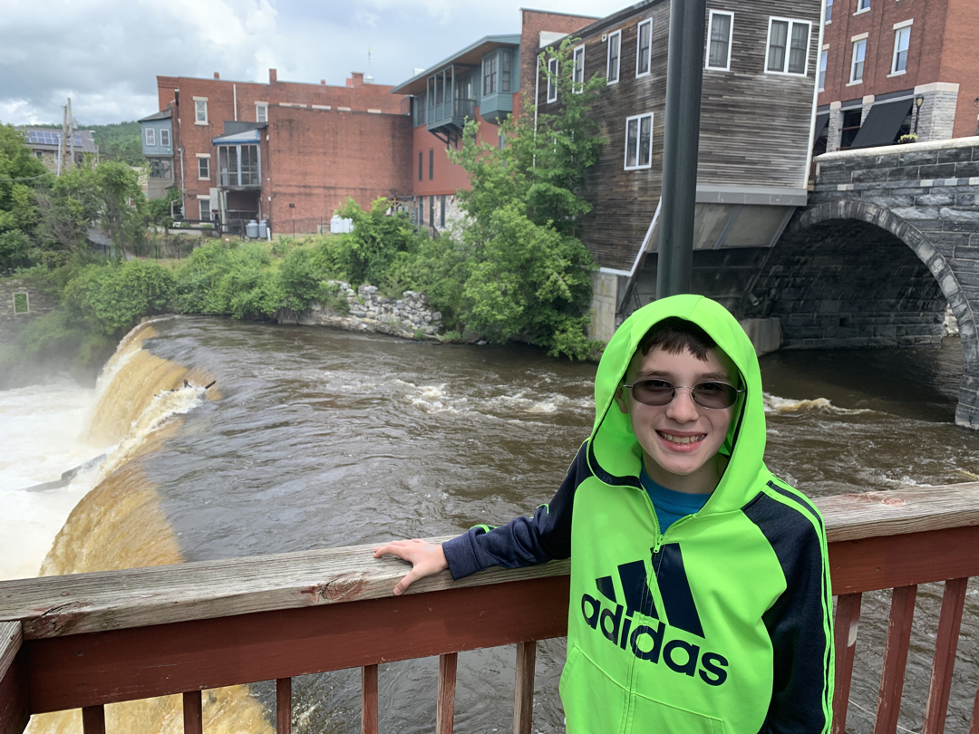 The falls on Otter Creek