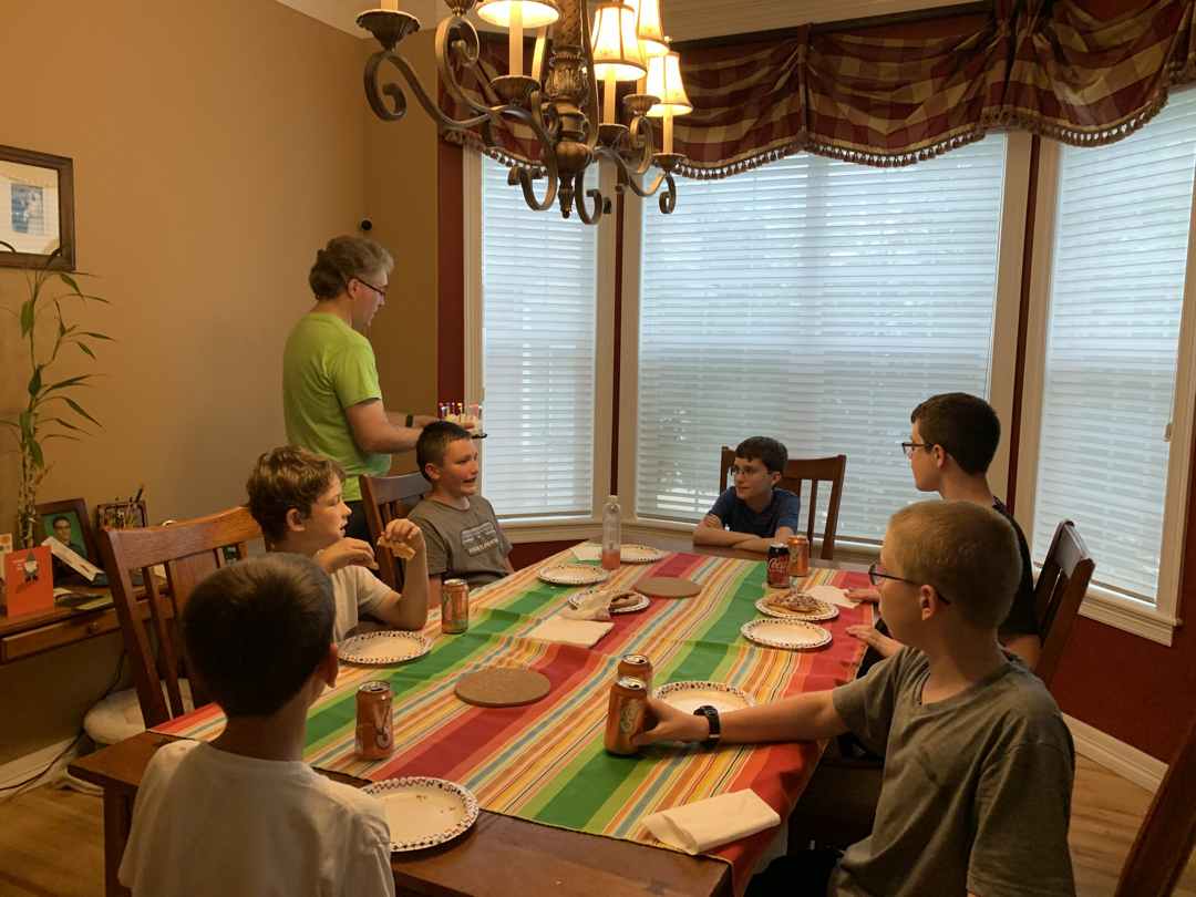 Ted's birthday party