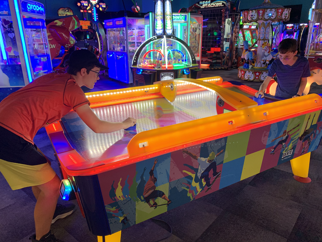 Air hockey