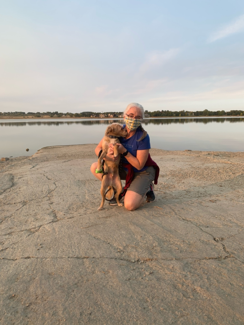 Walking a friend's dog while she has a baby