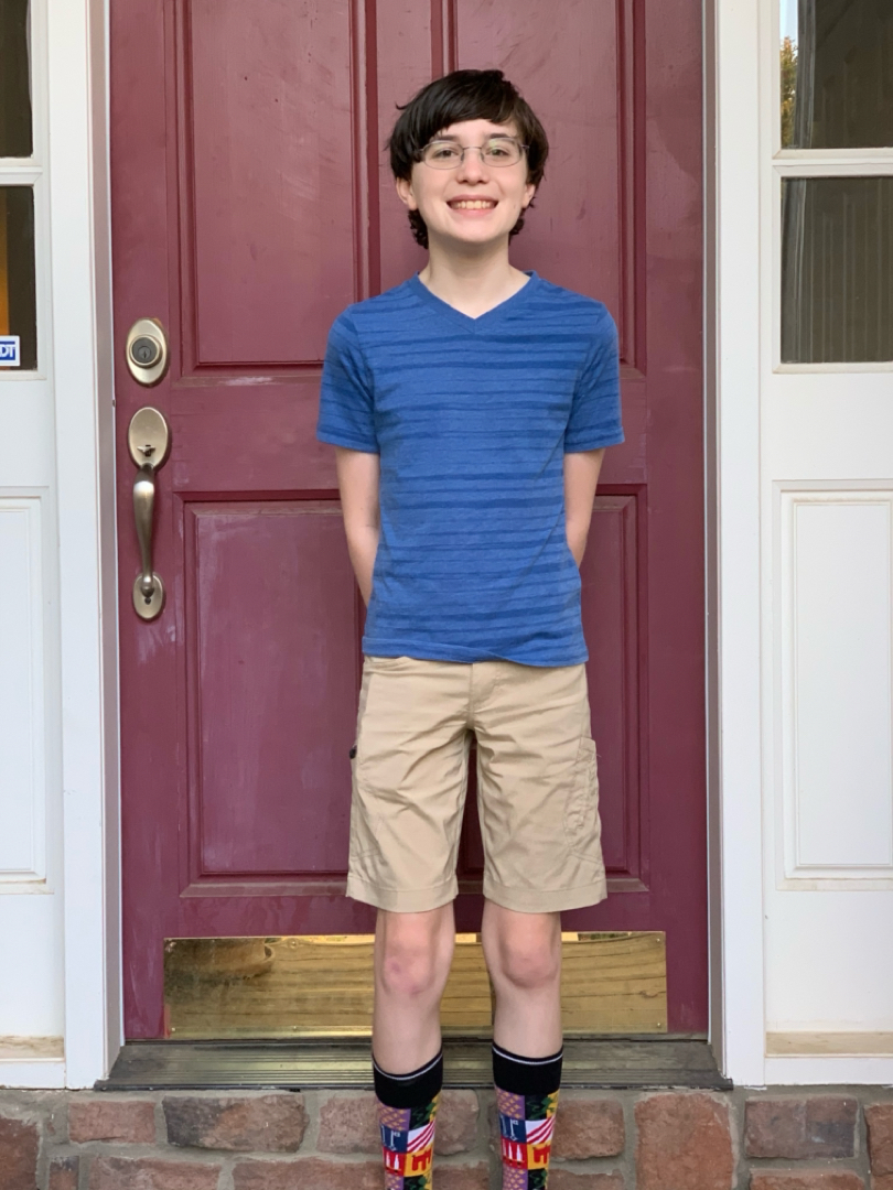 First day of in-person 8th grade