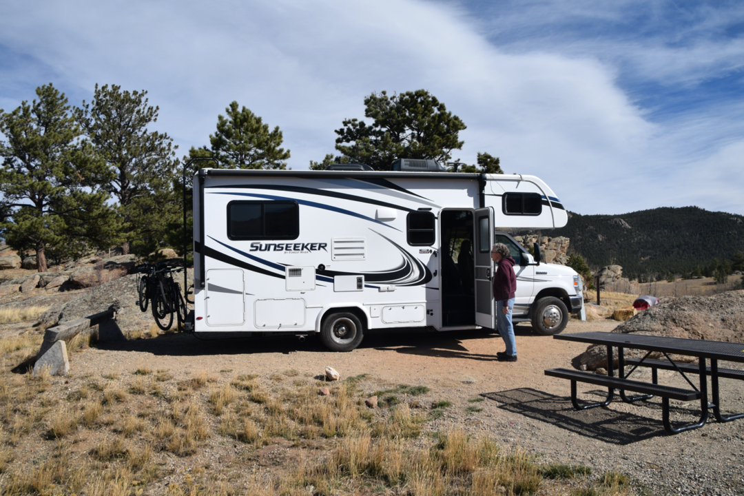 Campsite at Eleven Mile State Park