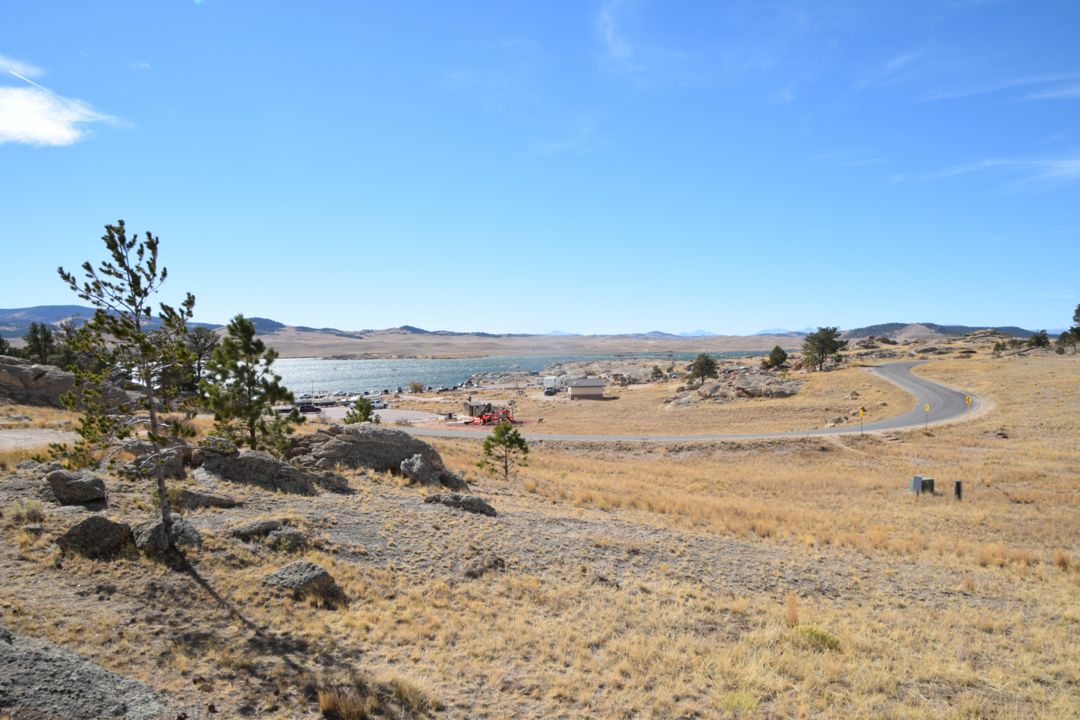 The view to the lake