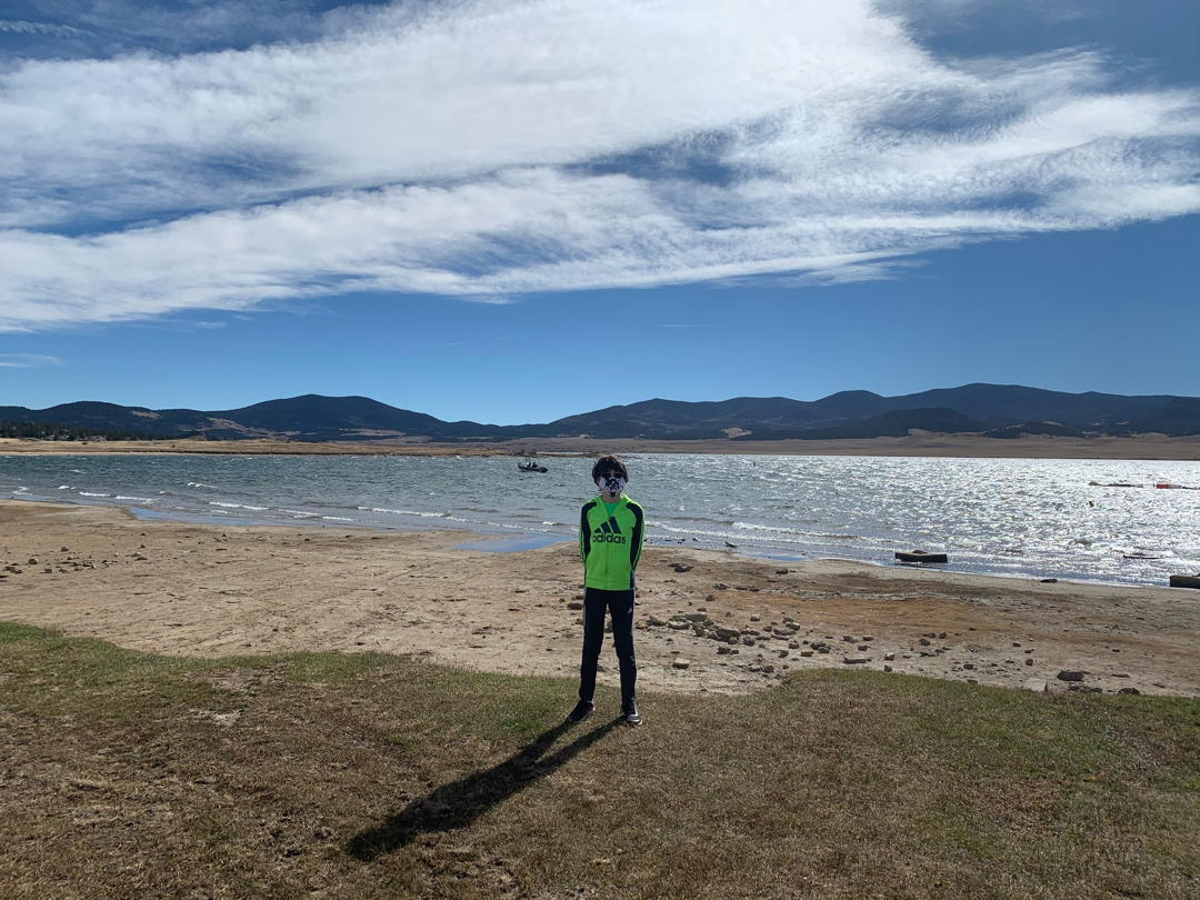 Ted by the lake