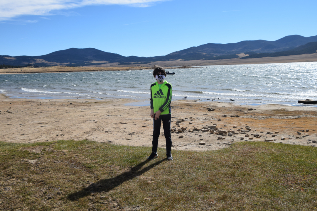 Windy lake