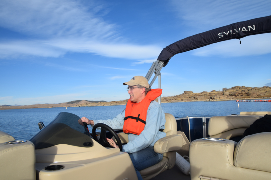 Finally got our boat ride!