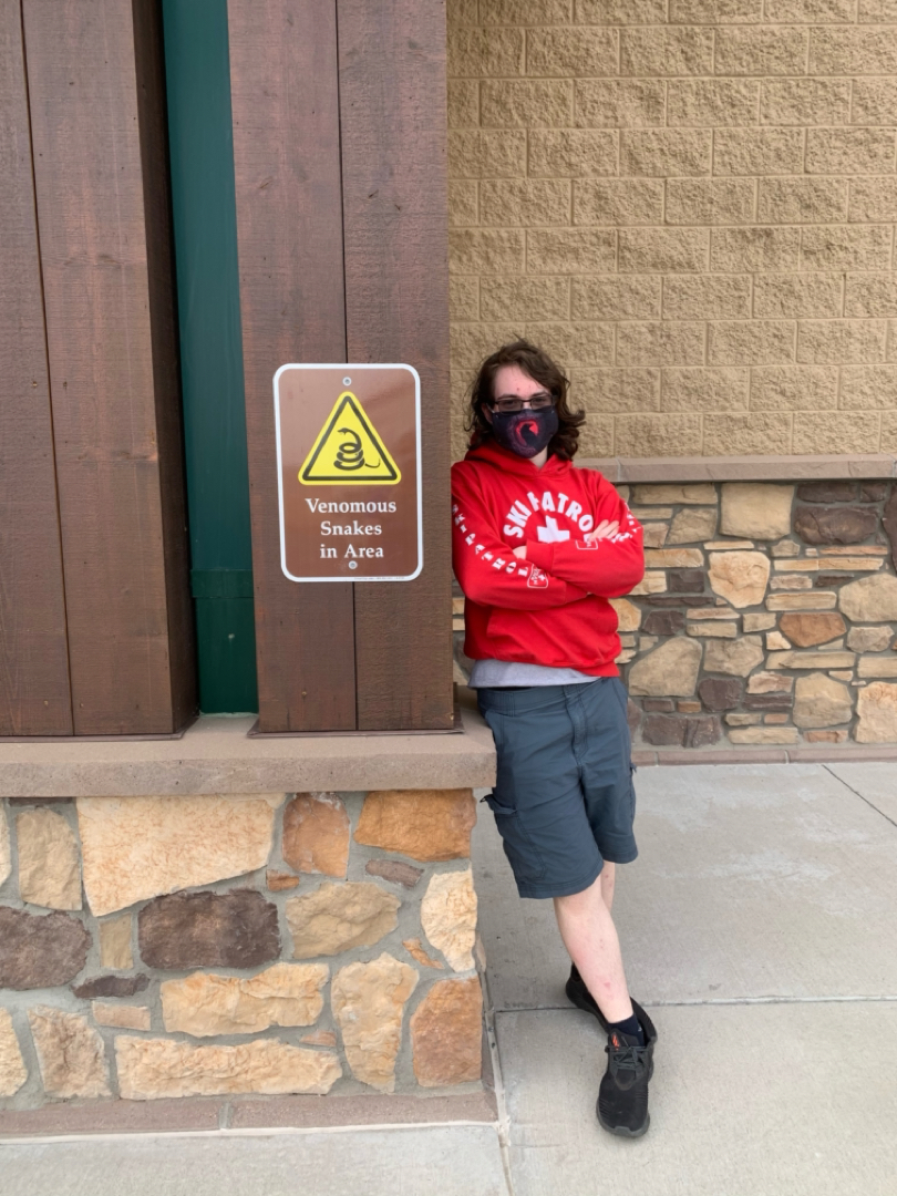 Didn't see any snakes, either