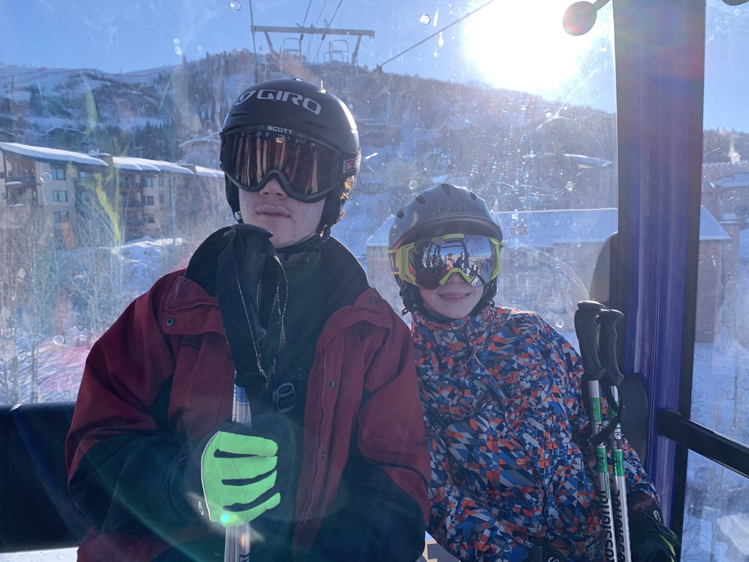 Day 2, in the gondola