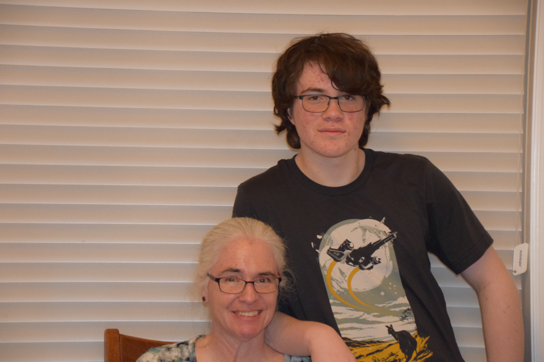Mom and Tim