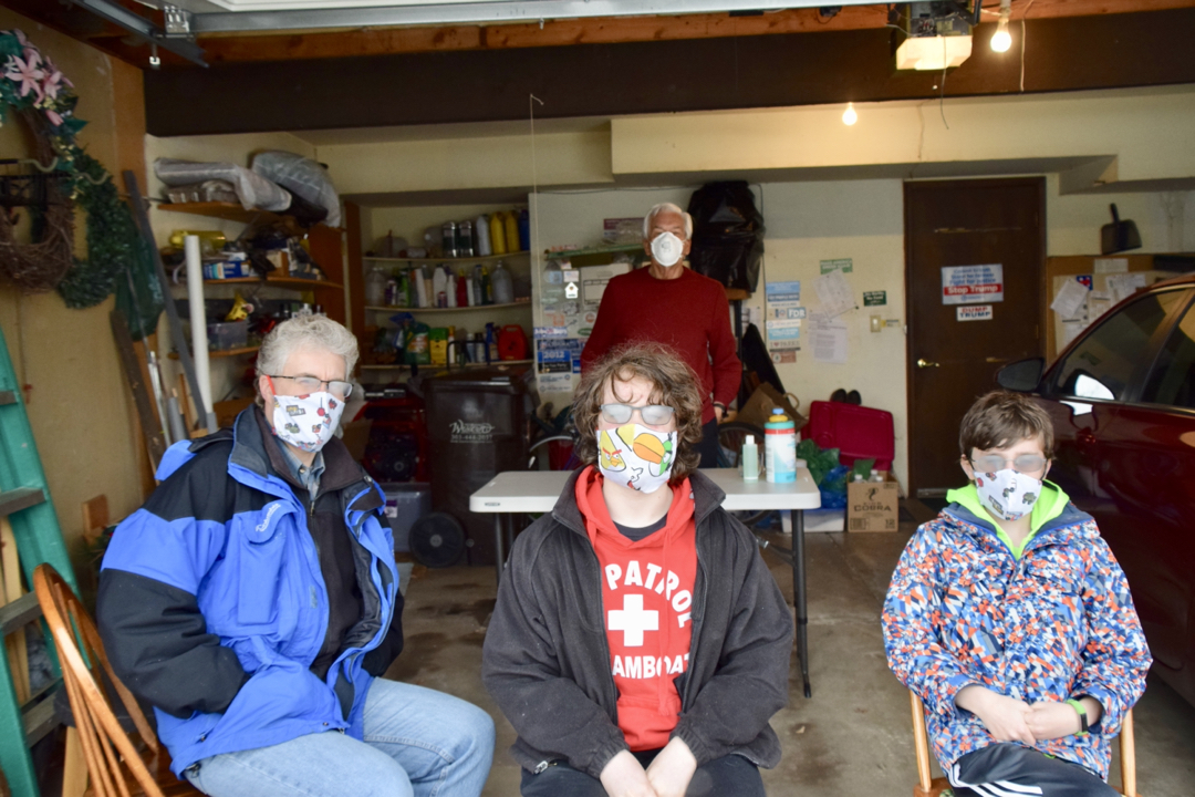 Easter family gathering