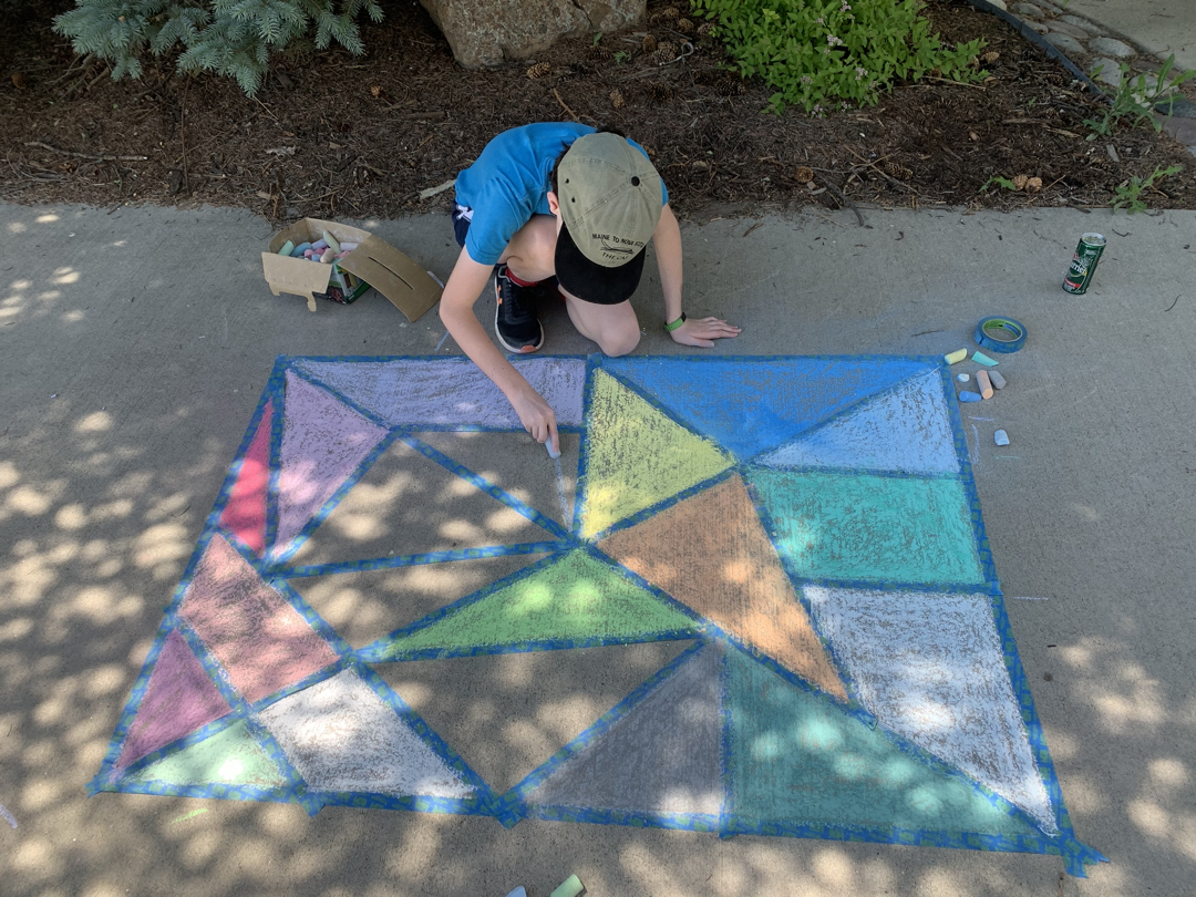 Driveway art