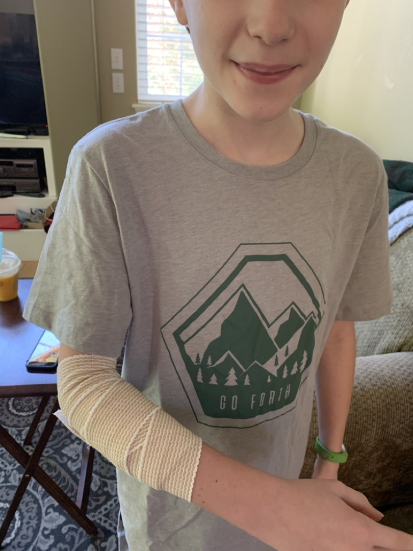 Road rash survivor