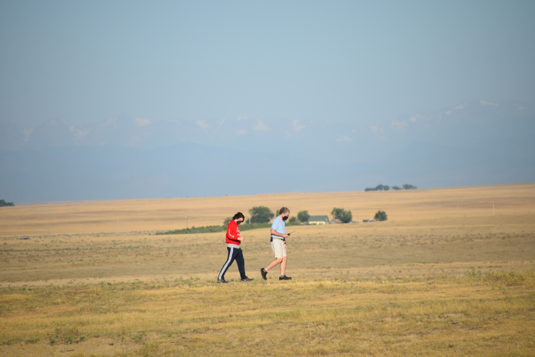 Tim and Jeff in the Pawnee Grasslands